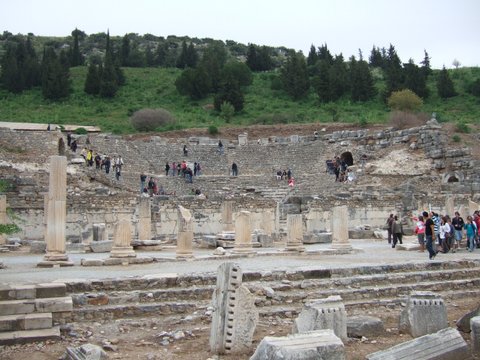 Odeion, Basilica, and Agora (in foreground)